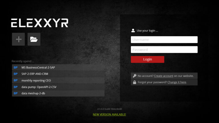 Personalized account, integrated updates, open recent ...